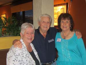 Mr. Eschbach with Priscilla Firkins and June Cox